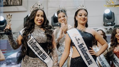 تتويج فينا عماد وصيفة أولي لملكة جمال البحر الأبيض المتوسط  للعام 2024