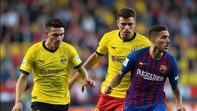 تحليل خاص: تشكيل برشلونة ودورتموند بدوري أبطال أوروبا