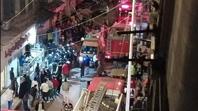 إنهيار سقف مقهى يودي بحياة 3 أشخاص بالإسكندرية