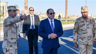 السيسي يتفقد الأكاديمية العسكرية ونادي الفروسية بالعاصمة الإدارية الجديدة