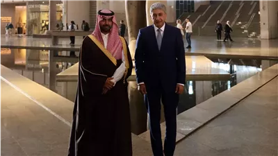 جولة وزيرا السياحة والثقافة السعودي بالمتحف المصري الكبير لتعزيز العلاقات التاريخية