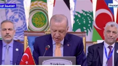 الرئيس التركي خلال قمة الدول الثماني يؤكد بذل قصارى جهدها الاستقرار بسوريا