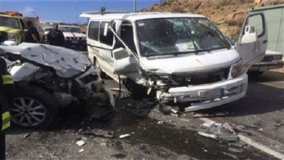 ننشر أسماء ضحايا حادث انقلاب سيارة أجرة بالفيوم