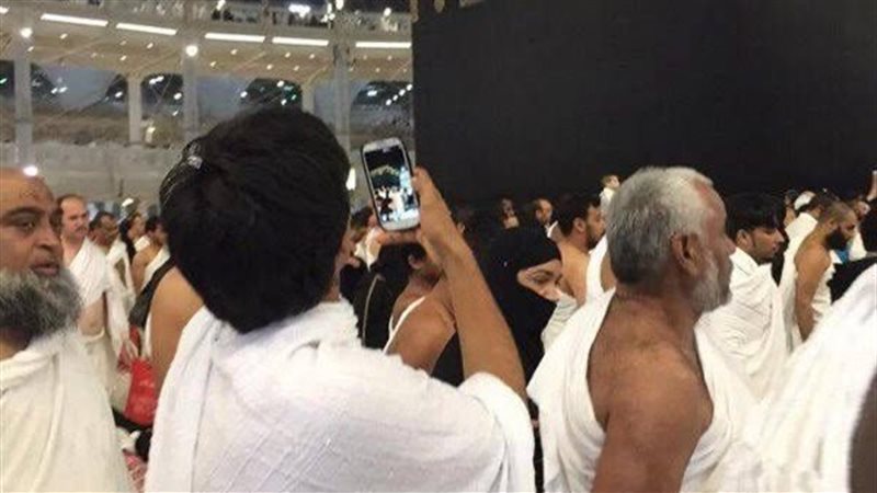 التصوير أثناء العمرة