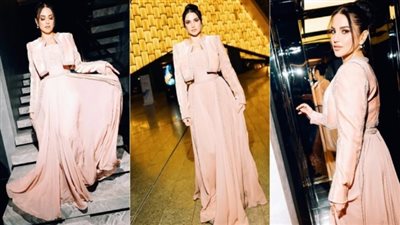 بفستان بينك.. درة تخطف الأنظار بإطلالتها في المتحف المصري الكبير