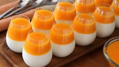 حلوى سهلة ولذيذة.. طريقة تحضير مهلبية البرتقال بأبسط المكونات