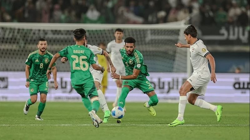 منتخب السعودية والعراق