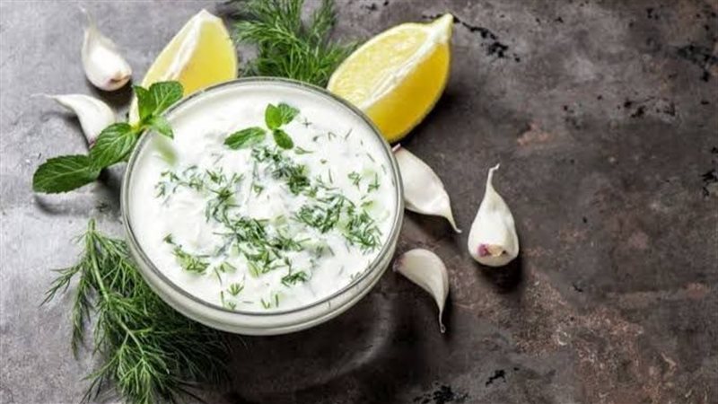 سلطة الزبادي