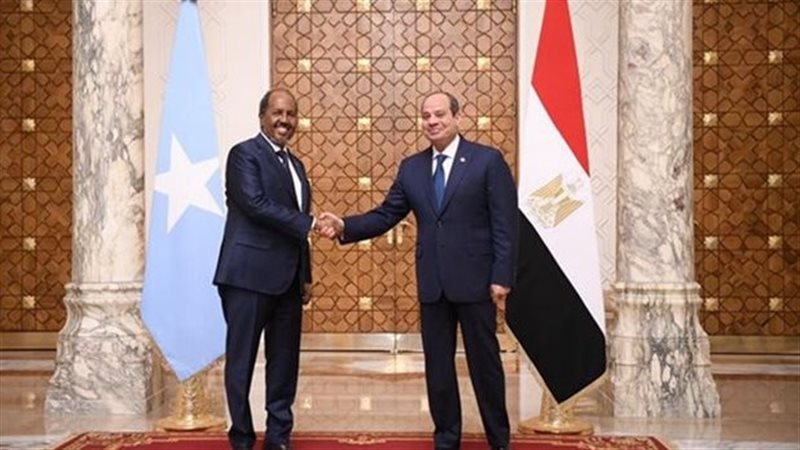 السيسي ونظيره الصومالي