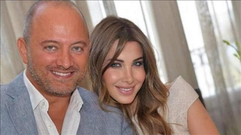 نانسي عجرم وزوجها
