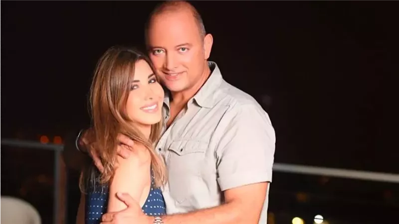 نانسي عجرم وزوجها