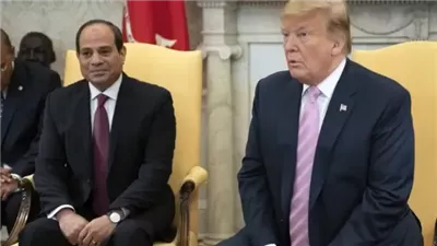 ‏البيت الأبيض: الرئيس السيسي يعرب عن ثقته فى ترامب للسلام بالشرق الأوسط