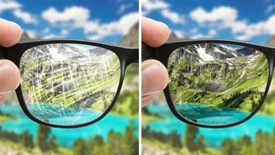 طرق فعالة وآمنة لإزالة خدوش عدسات النظارات بسهولة