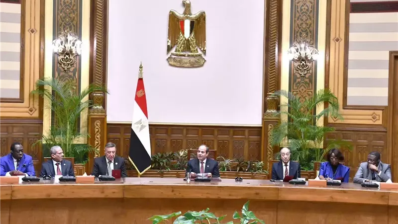 اجتماع الرئيس السيسي