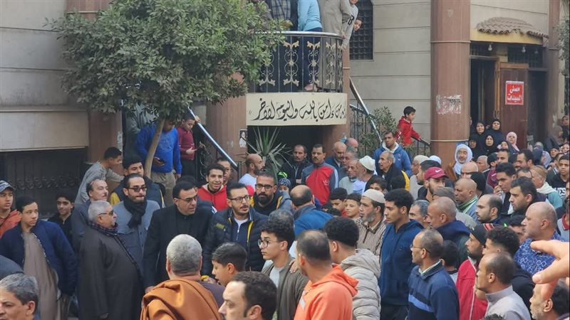 جنازة شقيق مصطفى