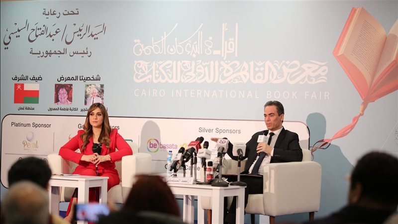 المسلماني بمعرض الكتاب