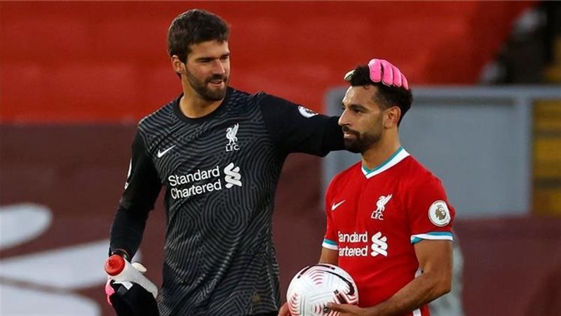 أليسون ومحمد صلاح