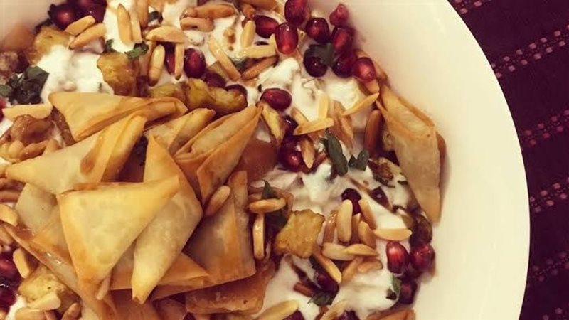 فتة السمبوسة
