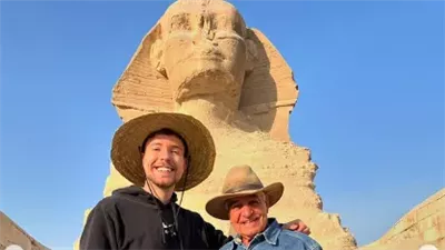 فيديو مستر بيست بالأهرامات يتصدر قائمة اليوتيوب بالعالم.. تخطى 70 مليون مشاهدة