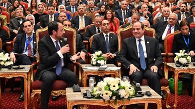 السيسى بافتتاح مؤتمر ايجبس2025: احنا في مصر نسعى من أجل البناء والتعمير