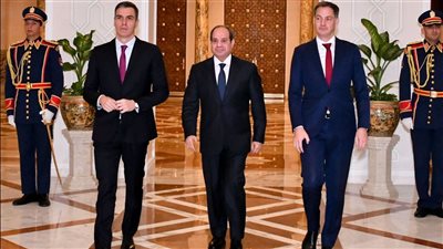 الرئاسة تنشر تقريراً يبرز تفاصيل زيارة الرئيس السيسي إلى إسبانيا.. فيديو