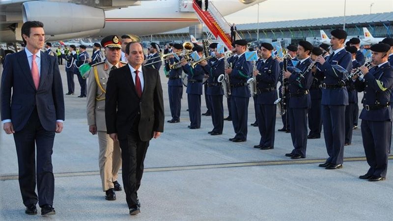 السيسي في إسبانيا