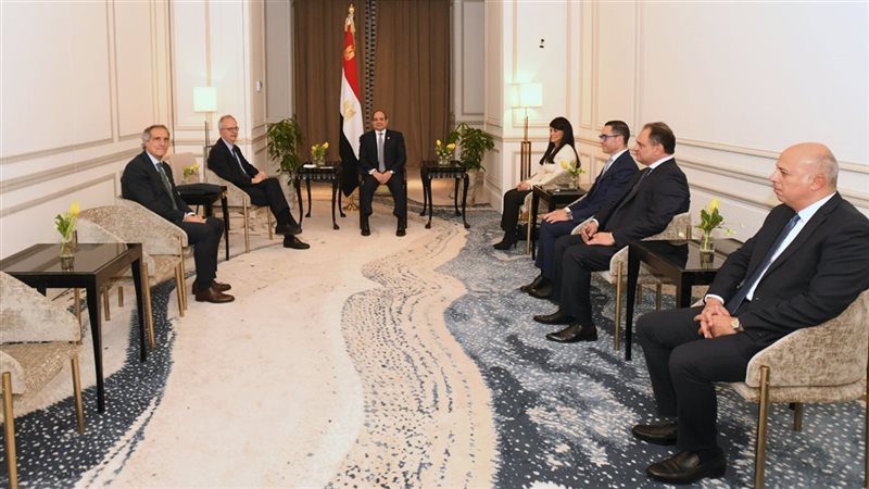 لقاء الرئيس السيسي