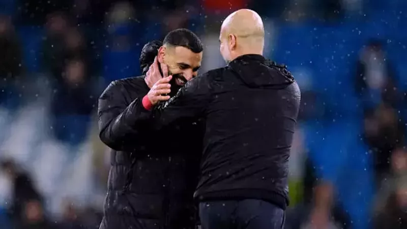 محمد صلاح وجوارديولا