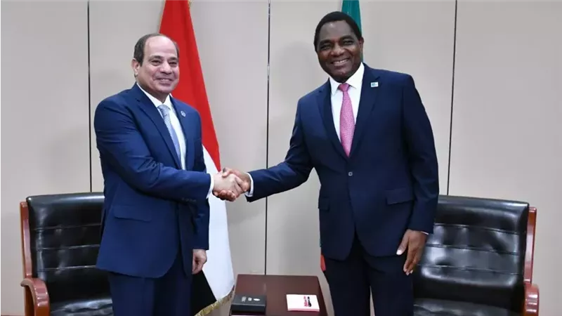 السيسي ونظيره الزامبي