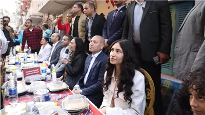بمشاركة وزيرا الأوقاف والتضامن.. حضور حافل للوزراء فى إفطار المطرية