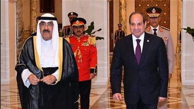 الرئيس السيسي ونظيره الكويتى يحذران من استمرار اعتداءات الاحتلال على غزة