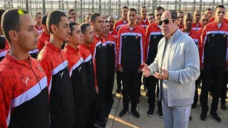 الرئيس السيسي بالأكاديمية