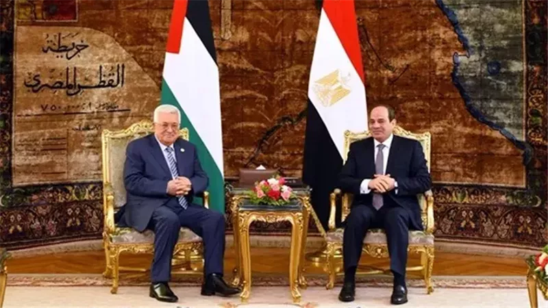 السيسي وأبو مازن