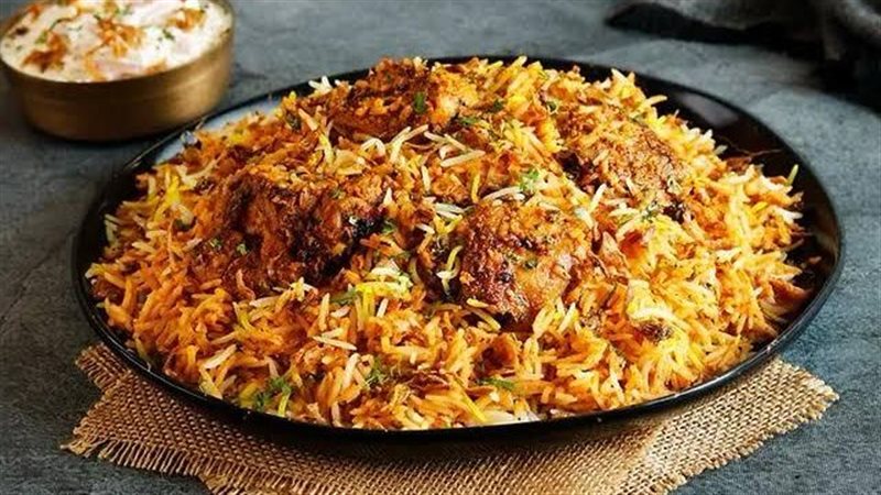 برياني الدجاج السريع