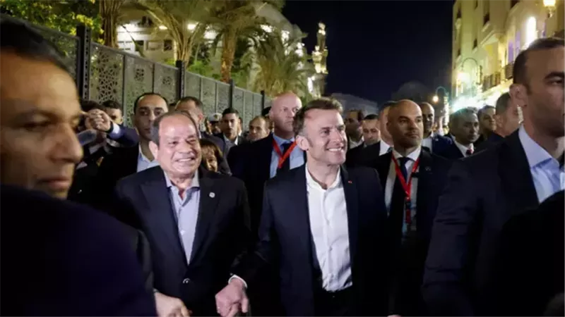 زيارة ماكرون لمصر