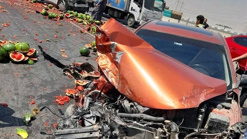 حادث سيارة ملاكي