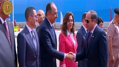 الرئيس السيسى يشهد احتفالية عيد العمال 2025 في السويس