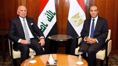 وزير الخارجية والهجرة يستقبل نائب رئيس الوزراء ووزير خارجية جمهورية العراق