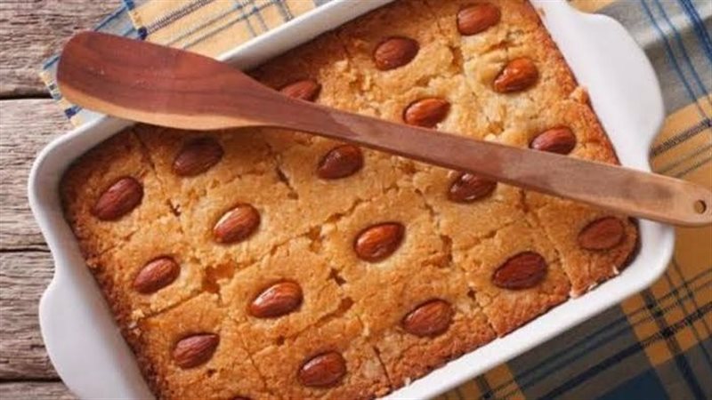البسبوسة المكرملة