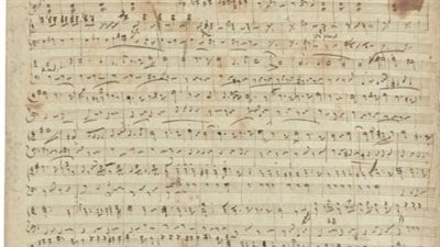 دار كريستيز تطرح مخطوطة موسيقية نادرة بخط يد ريتشارد فاجنر بمزاد عالمي