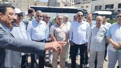 وفد البرلمان يتفقد مشروع مترو أبو قير بالإسكندرية بتكلفة 18 مليار جنيه