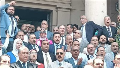 المحامين يحتجون في جميع المحافظات رفضا لرسوم «الخدمات المميكنة»