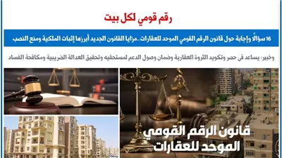 «رقم قومي لكل بيت».. قانون جديد يحدث نقلة نوعية بسوق العقارات المصري