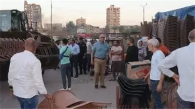 محافظ القليوبية يقود حملة لإزالة الإشغالات في مساكن الياسمين