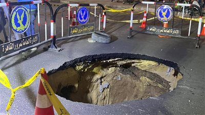 إصلاح هبوط أرضي مفاجئ أسفل كوبري التجنيد.. تحرك عاجل من محافظة القاهرة