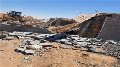 إزالة 302 حالة تعد واسترداد 170 حالة غير صالحة للتقنين بمركز إسنا