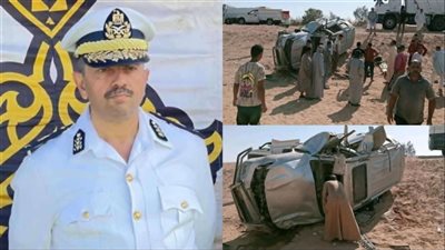 قيادات الداخلية في وداع رسمي مؤثر لمدير أمن الوادي الجديد