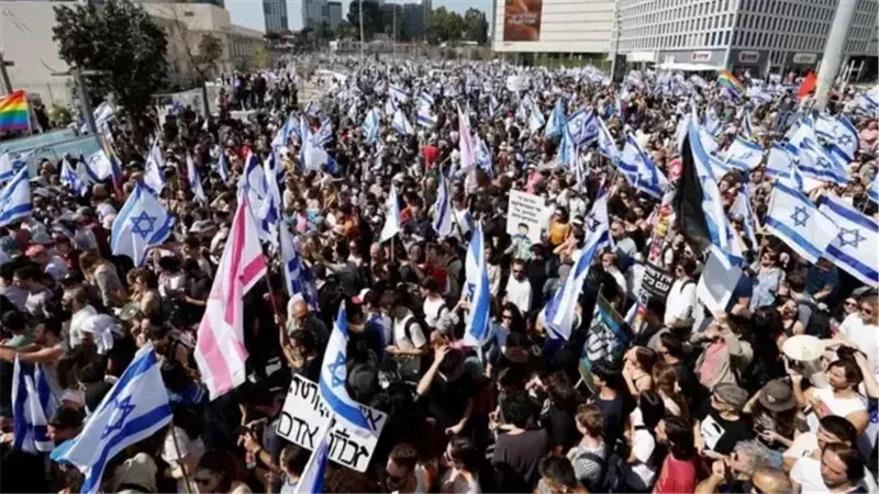 مظاهرات في تل أبيب