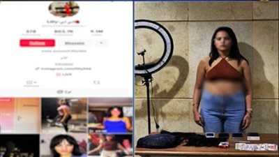 حبس التيكتوكر «لي لي» بتهمة نشر فيديوهات خادشة للحياء وحيازة مواد مخدرة