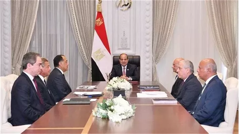 الرئيس السيسي خلال